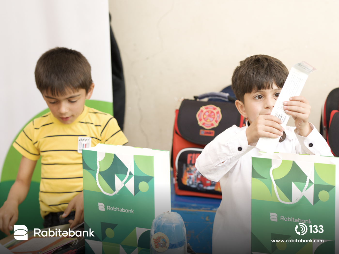 "Rabitəbank"dan Ümumdünya Kitab Günündə Ağdam kənd məktəbinə DƏSTƏK - FOTOLAR